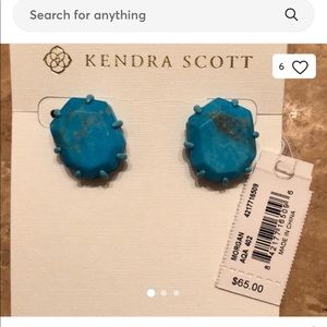 Kendra Scott Morgan turquoise studs
